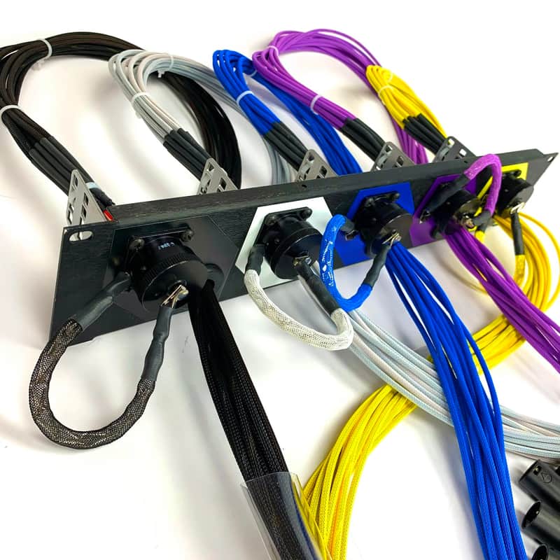 Whirlwind Patchmaster 60 DT12 Channel Patch Snake System 5 DT12 to XLR Rack Unit image 1
