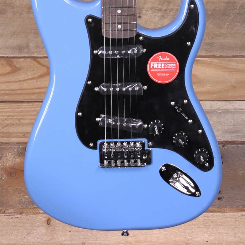 Photos - Guitar Squier Sonic Stratocaster California Blue