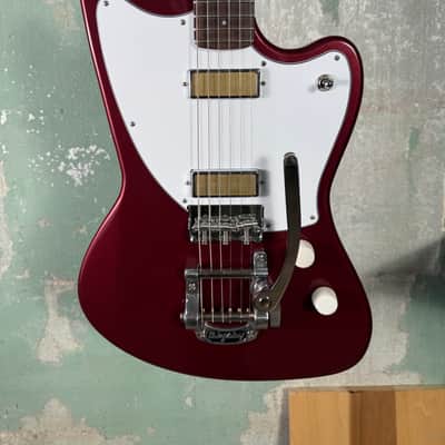 Harmony Silhouette Bigsby with Rosewood Fretboard 2023 - Present - Burgundy image 2