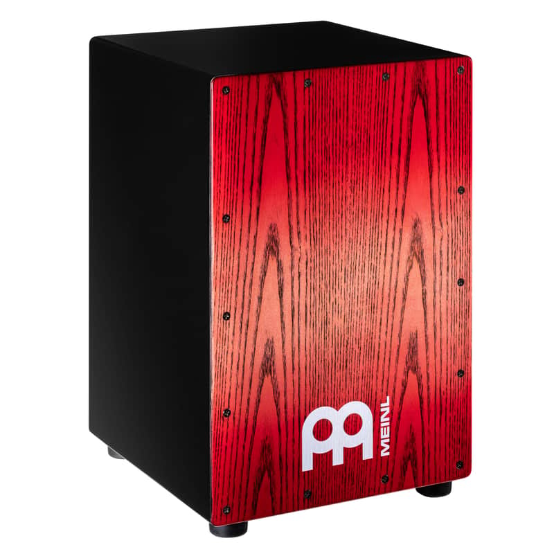 Meinl Cajon Headliner Drum Tango Red Fade MCAJ100BK-TRF image 1