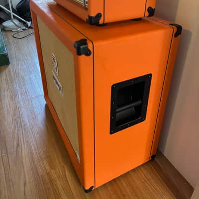 Orange Crush Pro 120W Head with Pro 240W 4x12 Cab 2020 - Orange image 3