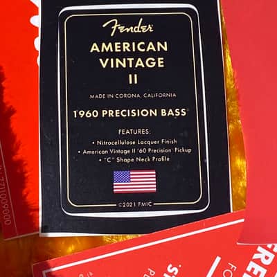 Fender American Vintage II 1960 Precision Bass 2024- Original Case image 22