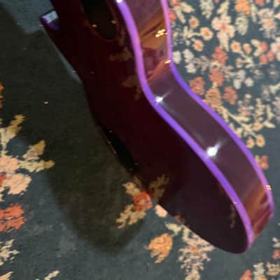 Epiphone Les Paul Custom Widow - Purple Burst image 6