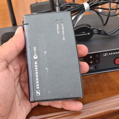 Sennheiser Diversity Reciver IM100+Transmitter ew100+Headmic me3 image 13