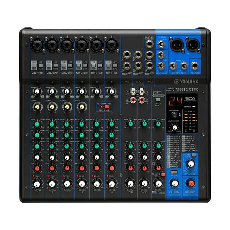 Yamaha MG12XUK Mixer image 1