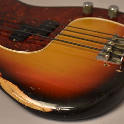 1970 Fender Precision Bass Fretless Sunburst w/OHSC image 10