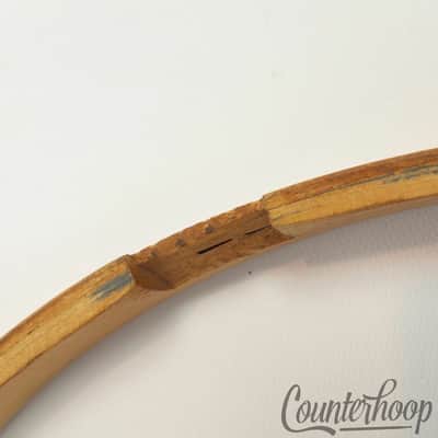 Gretsch 14"3Ply Natural Maple Wood Hoop/Rim Snare Drum Resonant Marching 50s USA image 3