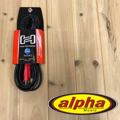 Hosa CPR-203 Dual 1/4" TS to Dual RCA Cable - 3m (9.9ft) image 2