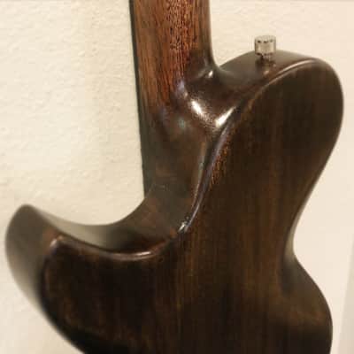 Zuvanich Single cut modern 2021 Mahogany with black wash image 7