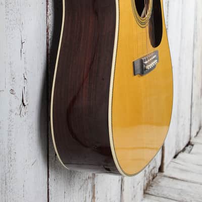 Martin D-28 Billy Strings Signature Acoustic Guitar Natural with Hardshell Case image 9