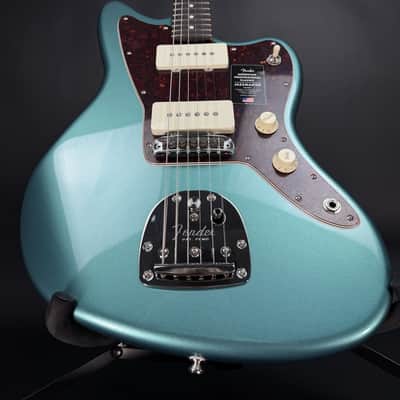 Fender American Professional Classic Jazzmaster - Faded Sherwood Green Metallic image 3