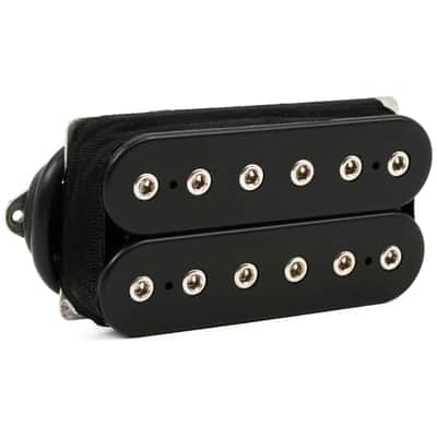 DP253FBK Steve Vai Gravity Storm Bridge F-SPACED Black Dimarzio image 3