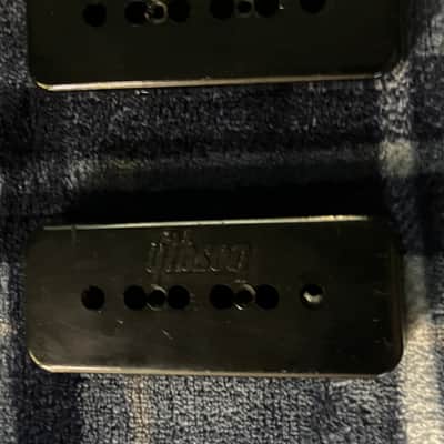 1970 1971 1972 Gibson EMBOSSED P-90 pickup covers SOAP BAR SG Special Les Paul Deluxe Special Pro image 1