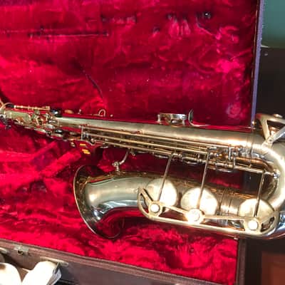 Vintage Vito Leblanc 35 System Alto Saxophone with original hard case Rationale French Beaugnier Sax image 4