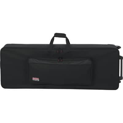 Gator Rigid EPS Foam Lightweight Case w/ Wheels for 76-Note Keyboards GK-76 image 2