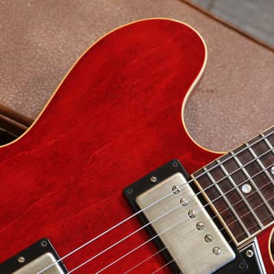 2014 Gibson Warren Haynes '61 ES-335 Semi-Hollow Electric Guitar Faded Cherry + COA OHSC image 4