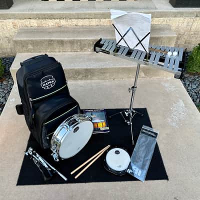 Mapex MCK1432DP Bell and Snare Drum Kit 2024 - Chrome and Black image 4