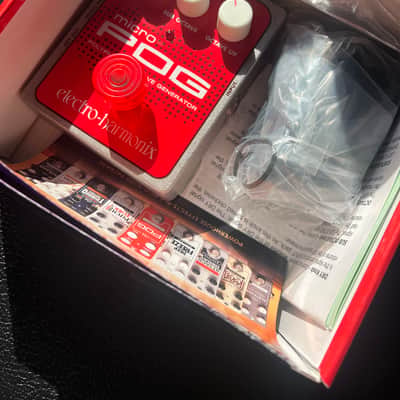 Electro-Harmonix Micro POG Polyphonic Octave Generator 2007 - Present - Red / Gray image 1