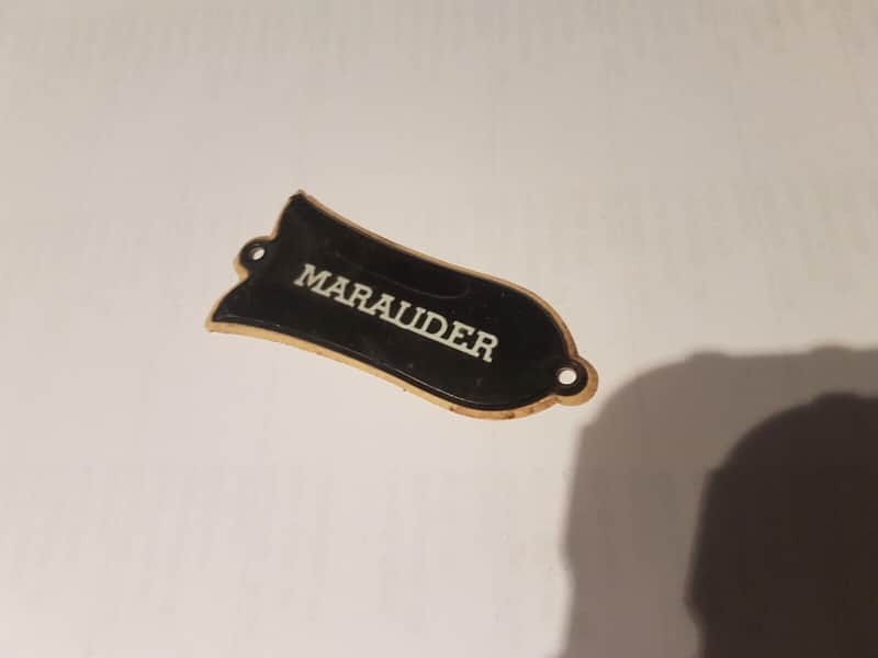 1976 Gibson Marauder Truss Rod Cover USA image 1