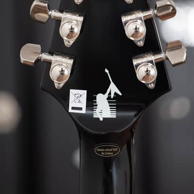 2025 Epiphone Kirk Hammett 1979 Flying V - in Ebony Black image 17