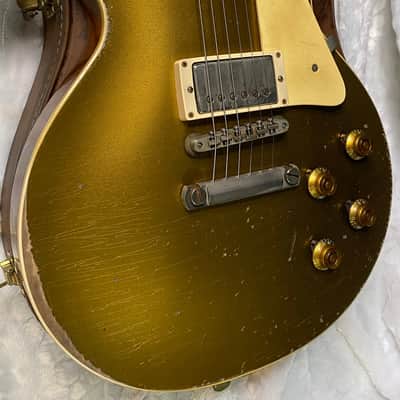 NEW! Gibson Custom Shop '57 Les Paul Gold Top Reissue Ultra Heavy Murphy Lab - Authorized Dealer - ONLY 8.5 lbs! - G06413 image 8