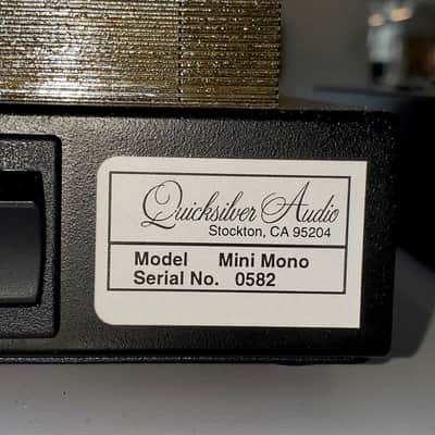 Quicksilver Audio MiniMite Mono Block Amps - Matched Pair - Excellent Condition! image 6