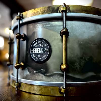 Ebenor Percussion 14x6.5 Heavy Feather Aluminum Snare Drum image 2