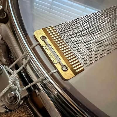 MINT - Nowak Drums (AUST) 14x5 Jarrah/BlackButt block/stave snare, Canopus wires, Free extras image 7