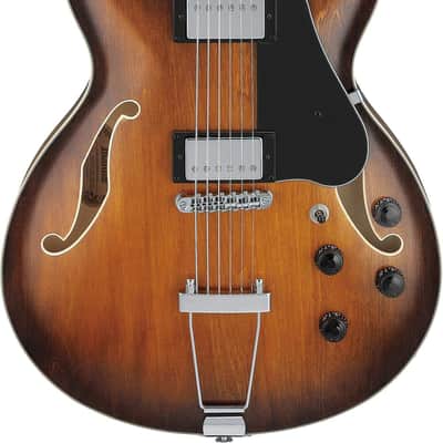 Ibanez AS7328-TBC Artcore AS Hollow Body Guitar 6-String Baritone - Tobacco Brown image 6
