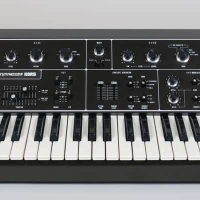 Korg 770 analog synthesizer with Hz/V, Gate and Filter Inputs + sound chart booklet (serviced) image 1