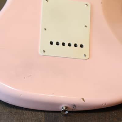 MINT! 2023 Nash S-63 Electric Guitar Shell Pink Relic + Fender Case image 17
