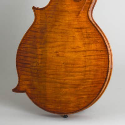 Joseph Campanella Cleary Campanella Carved Top Mandolin (2012), ser. #49, black rigid foam case. image 4