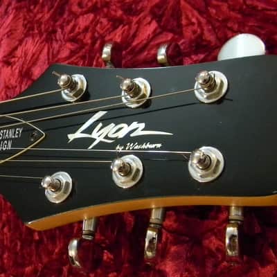 KISS Paul Stanley Autographed Washburn Lyon limited edition guitar image 8