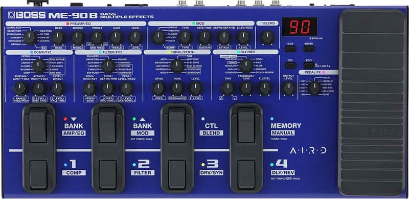 NEW Boss ME-90B Bass Multiple Effects - Blue, In Stock and Ships Fast!! Support Small Business and Buy Here! image 1