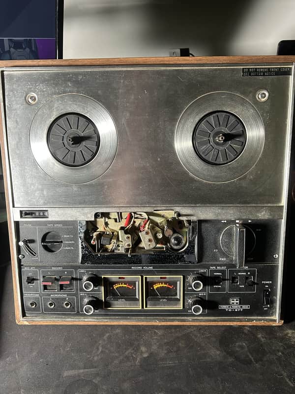 Sony TC-377 Reel-to-Reel Tape Deck — Powers On - Needs Service image 1