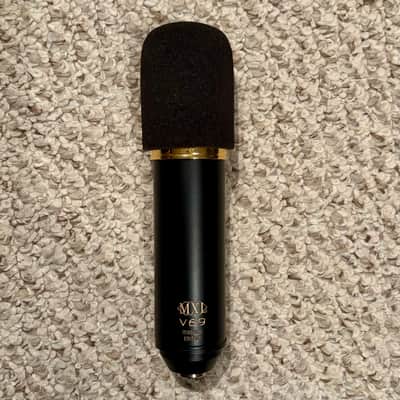 MXL V69 M EDT Mogami Edition Large Diaphragm Tube Condenser Mic 2010s - Black/Gold image 2