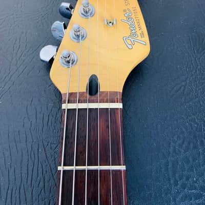 1998 Fender Stratocaster - Candy Apple Mist Red image 5