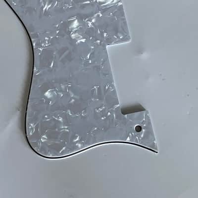 New Fits Epiphone Dot Style Guitar pickguard,4 Ply White Pearl image 3
