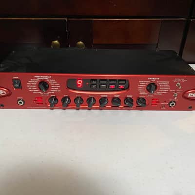 Line 6 POD Pro Rackmount Multi-Effect and Amp Modeler 2001 - 2003 - Red