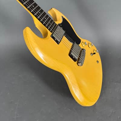 1983 Gibson SG Special PAT NR PUs TV yellow white Chainsaw inkl. Case image 8