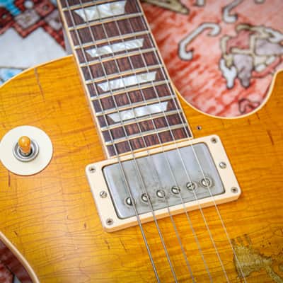 GIBSON USA Custom Shop Collector's Choice #1 Gary Moore Aged/Signed '59 Les Paul Standard Reissue "Butterscotch" (2010) image 6