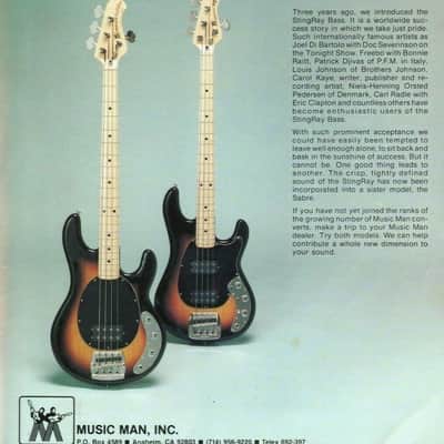 Tom Hamilton's Aerosmith, 1977 Music Man Stingray Bass, SIGNED! PLUS "Hamilton" NY Islanders NHL Jersey! AUTHENTICATED!  (TH2 #8) image 9