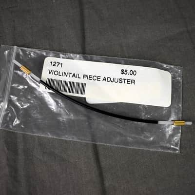 German-Made 1271 Violin Tailpiece Adjuster (NOS - 4/4, 3/4, 1/2) image 2
