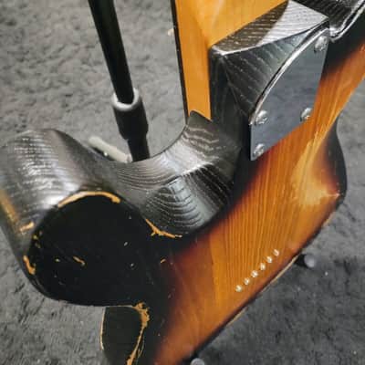 Censtar - Relic Telecaster Style 2024 - Relic Sunburn image 13