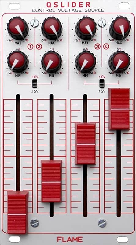 FLAME QSLIDER QUAD CV SOURCE : BRAND NEW :  [DETROIT MODULAR] image 1