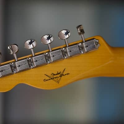 Fender Custom Shop '61 Telecaster Deluxe Lush Closet Classic - Super Aged Lake Placid Blue image 6