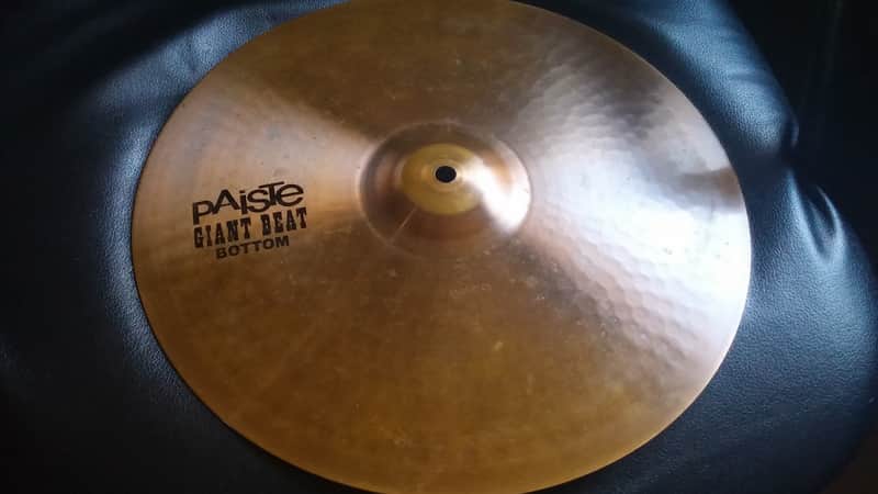 Paiste 15" Giant Beat HI HAT BOTTOM CYMBAL 1260 Grams NICE image 1