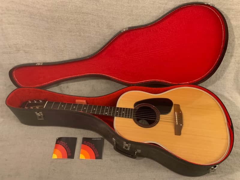 1978 USA Applause AE14-4 Acoustic Electric Guitar Natural Finish