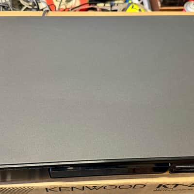Kenwood KT-592 Quartz Synthesizer AM FM Stereo Tuner with Instructions, AM/FM Antennas Box; Tested SEE VIDEO image 10