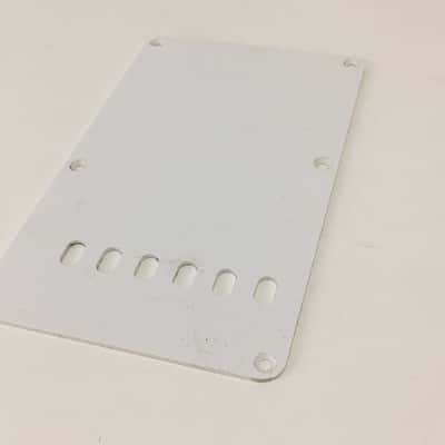 Fender American Vintage Reissue White Relic 1-Ply Strat Tremolo Cover Guitar Back Plate USA Stratocaster image 7